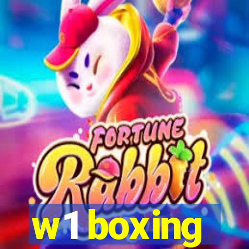 w1 boxing